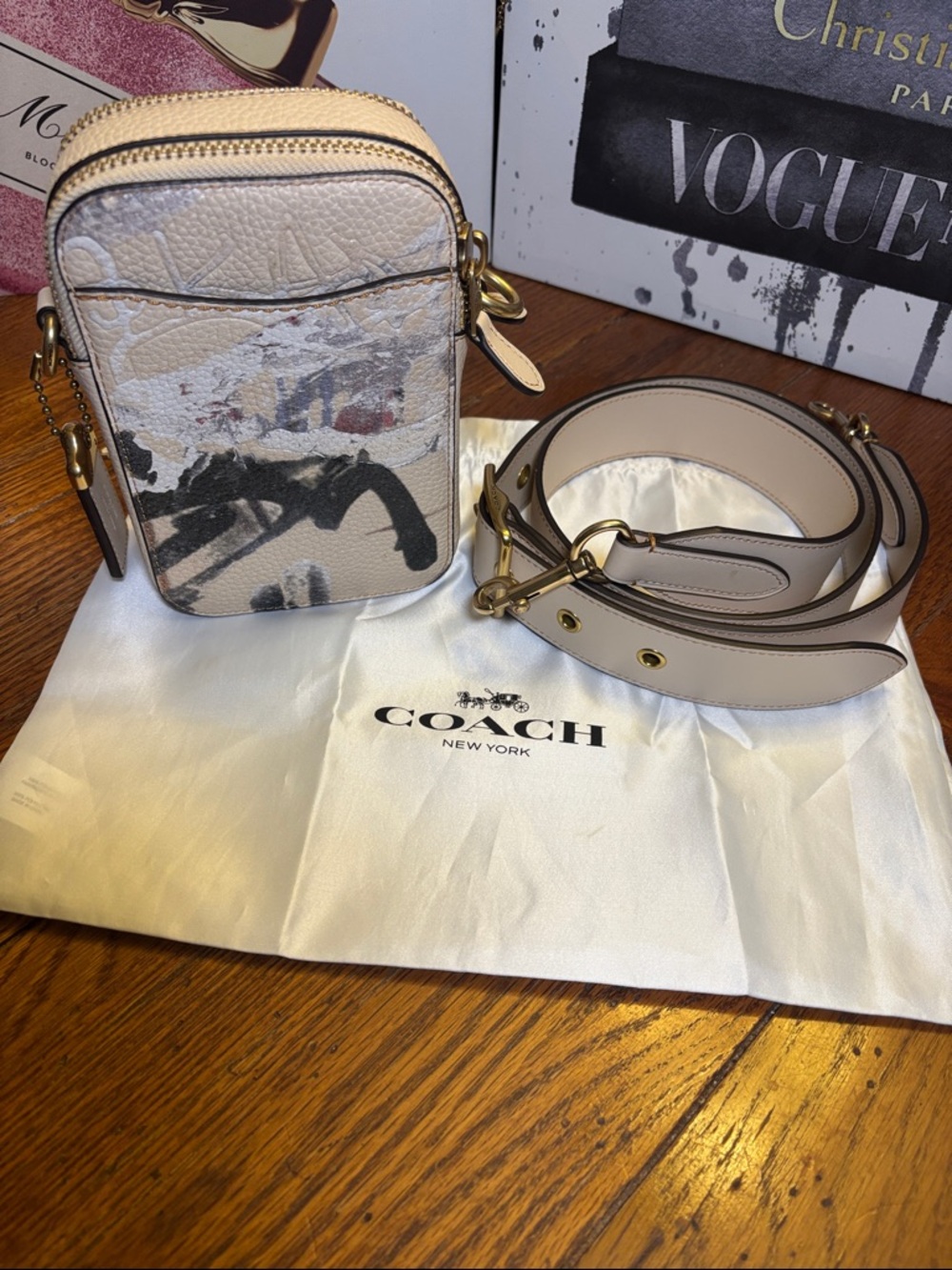 Coach x Mint & Serf North/South Charter Crossbody Bag - Limited Edition EUC - Picture 15 of 15
